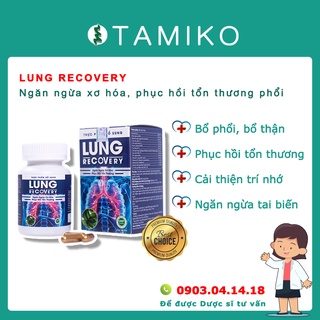 Bổ phổi lung recovery hỗ trợ phục hồi chức năng phổi