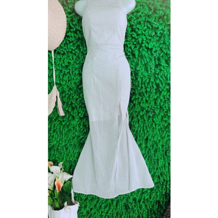 Thanh lý đầm dạ hội body nhủ thun size dưới 53kg,