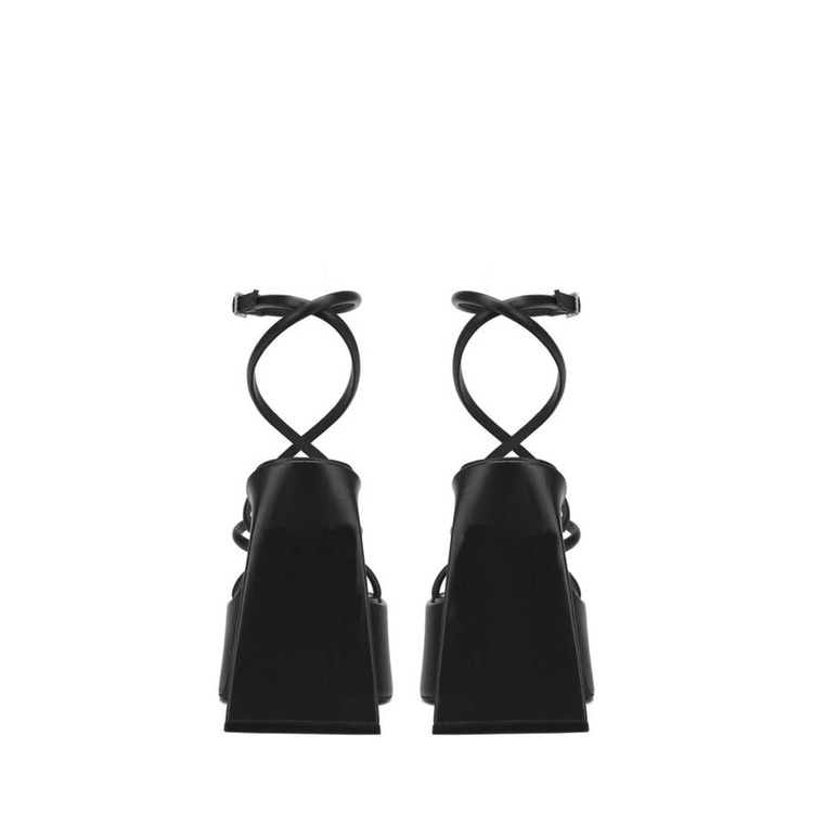 Giày Sandal Cao Gót Đế Dày 13.5cm Đính Đá Chống Thấm Nước Phong Cách Âu Mỹ Sang Trọng Dành Cho Nữ Cỡ 2022