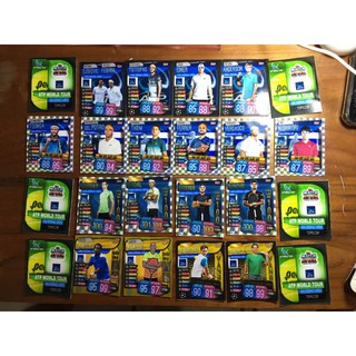 COMBO 18 thẻ MATCH ATTAX TENNIS QUẦN VỢT ATP