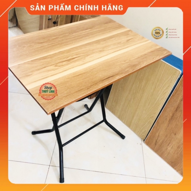 Bàn gấp chân cao. 40x80x72cm sơn tĩnh điện siêu bền