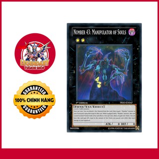 [Thẻ Bài Yugioh Chính Hãng] Number 43: Manipulator Of Souls