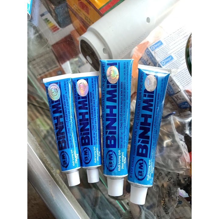 Keo dán ống nhựa PVC Bình Minh chính hãng