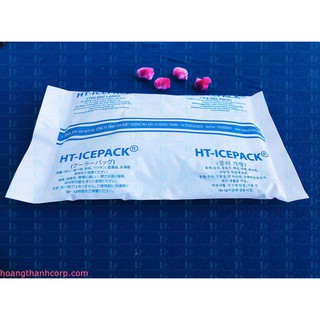 5 BỊCH ĐÁ GEL ĐÁ KHÔ HT ICE PACK – 350 GR (12x21cm)