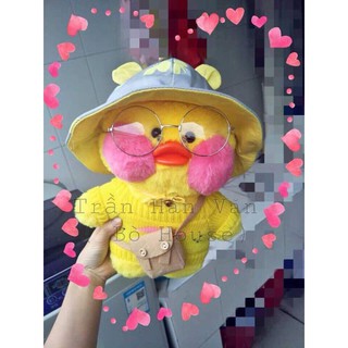 Thú nhồi bông vịt Lalafanfan ( kèm ảnh thật)
