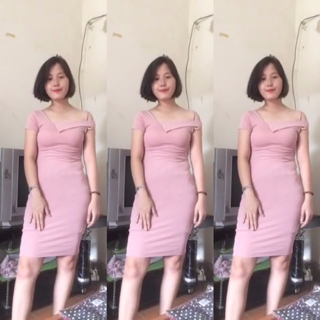 Váy Body trễ vai