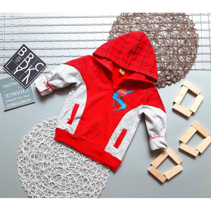 Áo Khoác siêu nhân nhện cực đẹp 8-45kg.Hình chụp thật | BigBuy360 - bigbuy360.vn