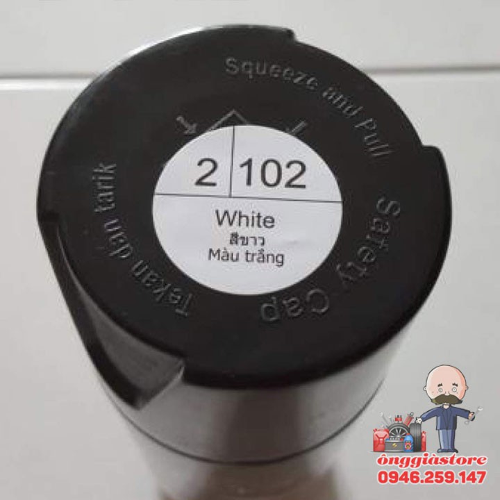 SƠN SAMURAI MÀU TRẮNG TINH 102