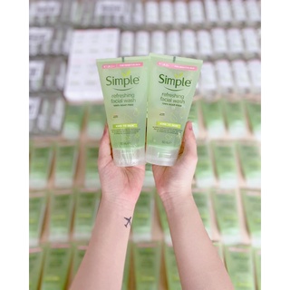 Sữa rữa mặt simple gel wash dịu nhẹ