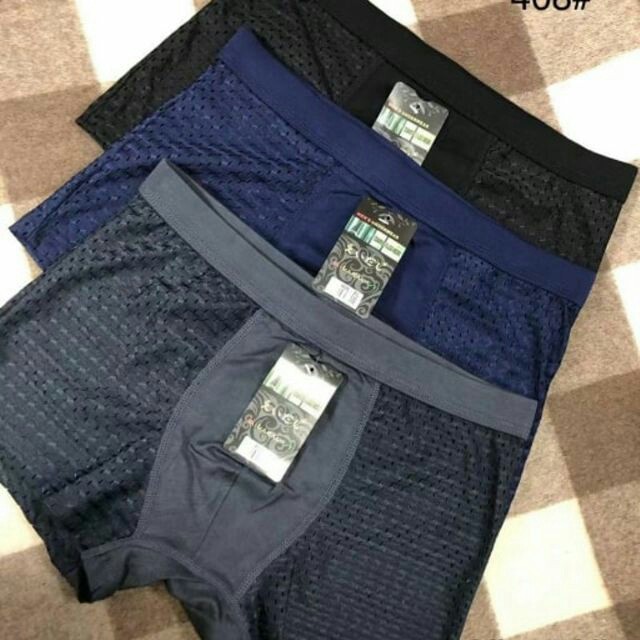Combo 4 Chiếc Quần Sịp Đùi Nam thông hơi cực mát - Quần Lót Nam hàng cao cấp