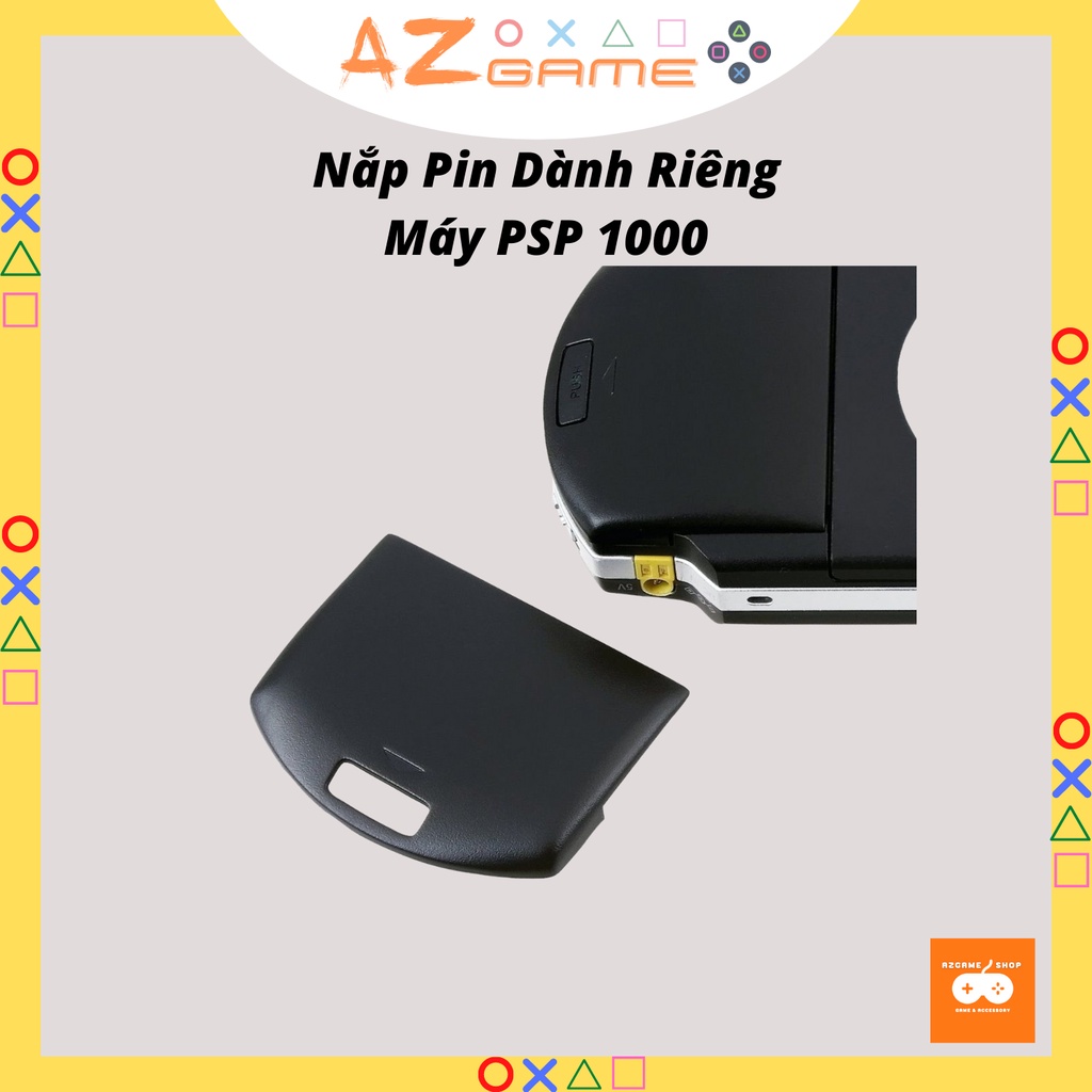 Nắp Pin Đủ Màu Cho Máy PSP 1000