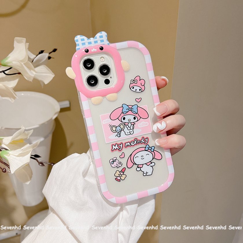 Ốp Điện Thoại Dẻo Họa Tiết Hoạt Hình Quái Vật Dễ Thương Cho iPhone 14 13 12 11 Pro Max Xs Max Xr X 7 8 6 6s Plus