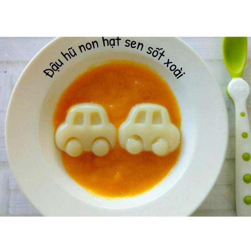 Khuôn làm đậu hũ non, khuôn cơm ăn dặm kiểu nhật cho bé