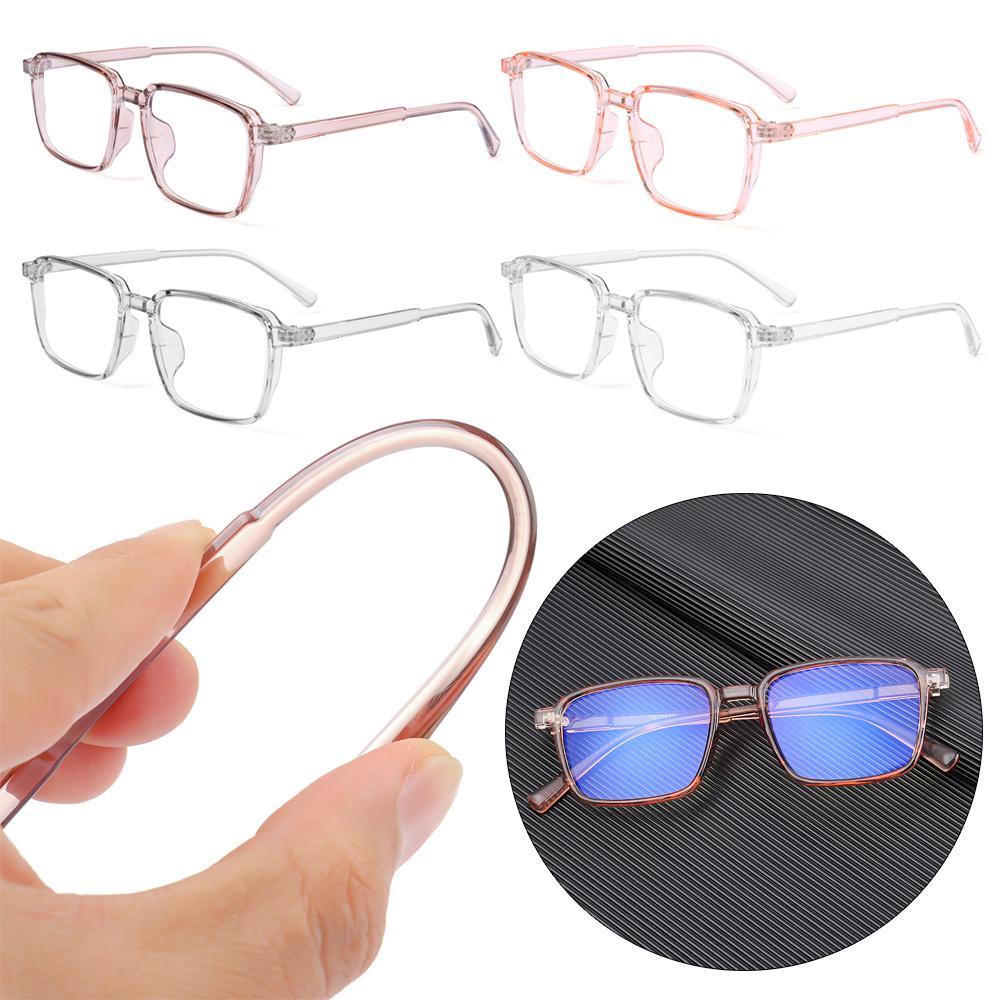 Kính Mát Gọng TR Chống Tia UV Màu Xanh Dương Phong Cách Retro Dành Cho Nữ