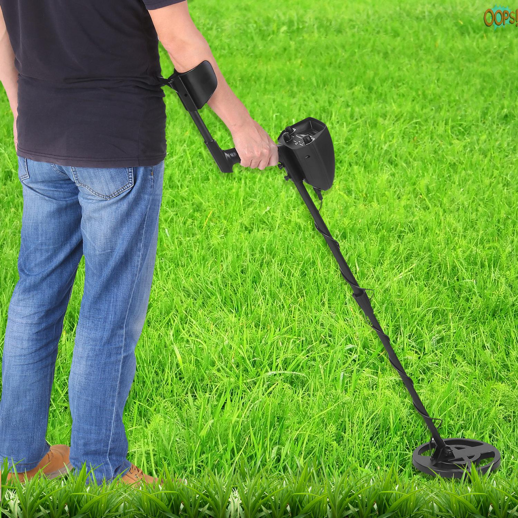 (Hàng Mới Về) Máy Dò Kim Loại Tìm Kim Loại Có Tai Nghe Cho Người Mới Bắt Đầu