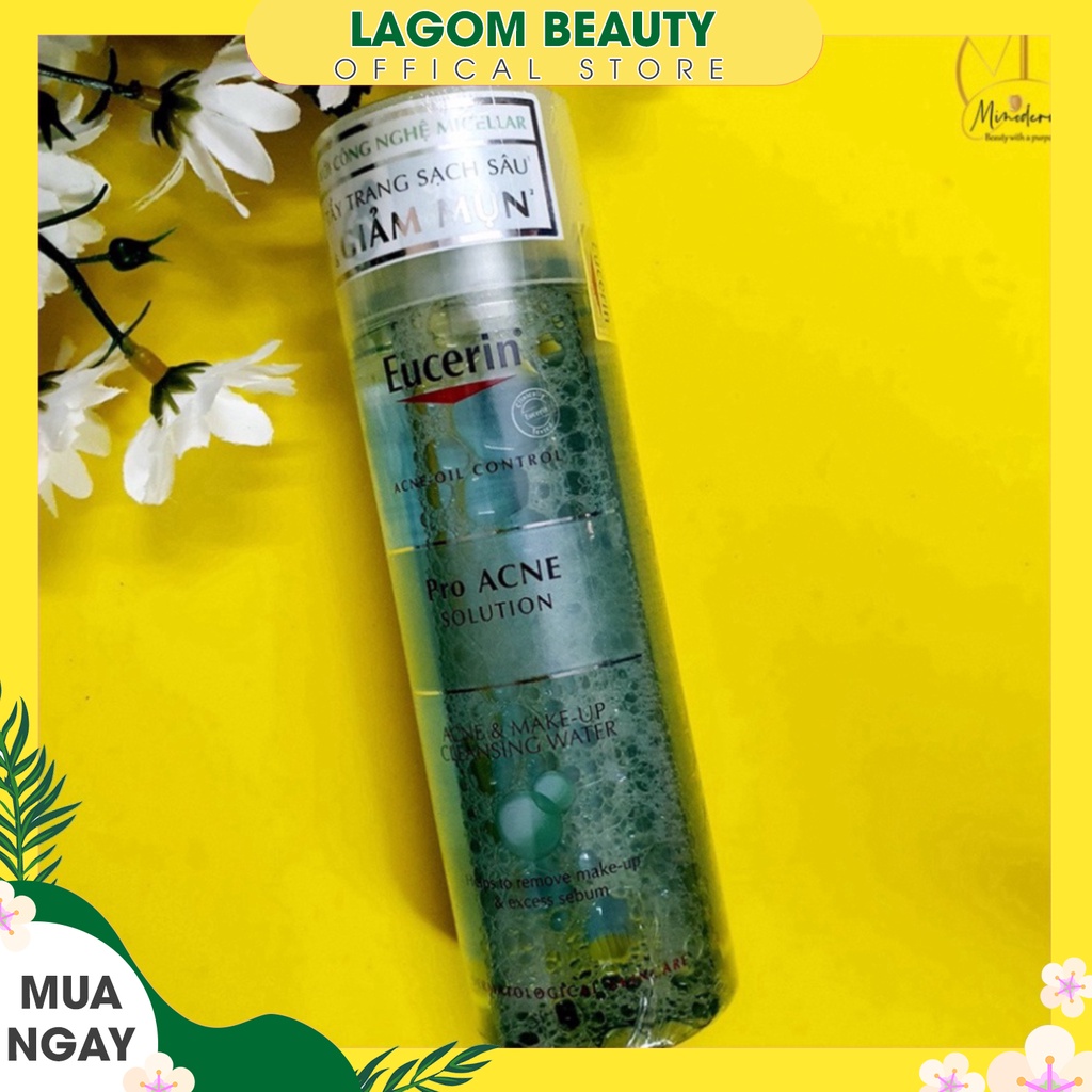 🌟[ SIÊU SALE ] Nước tẩy trang Eucerin pro acne acne & MAKE UP CLEANSING WATER cho da mụn | BigBuy360 - bigbuy360.vn