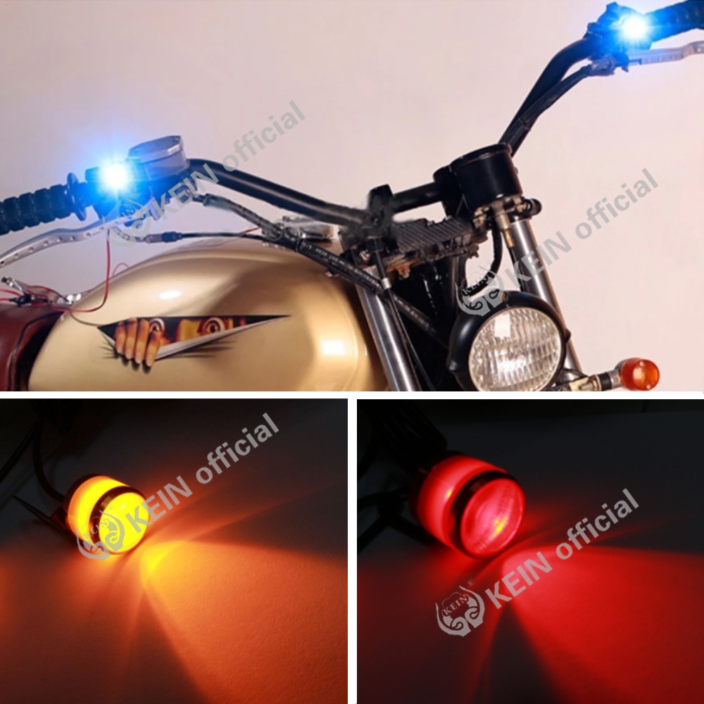 Đèn LED Hình Mắt Đại Bàng Gắn Biển Số Xe Mô Tô Và Xe Đạp Điện Trang Trí Độ Sáng Cao 5730