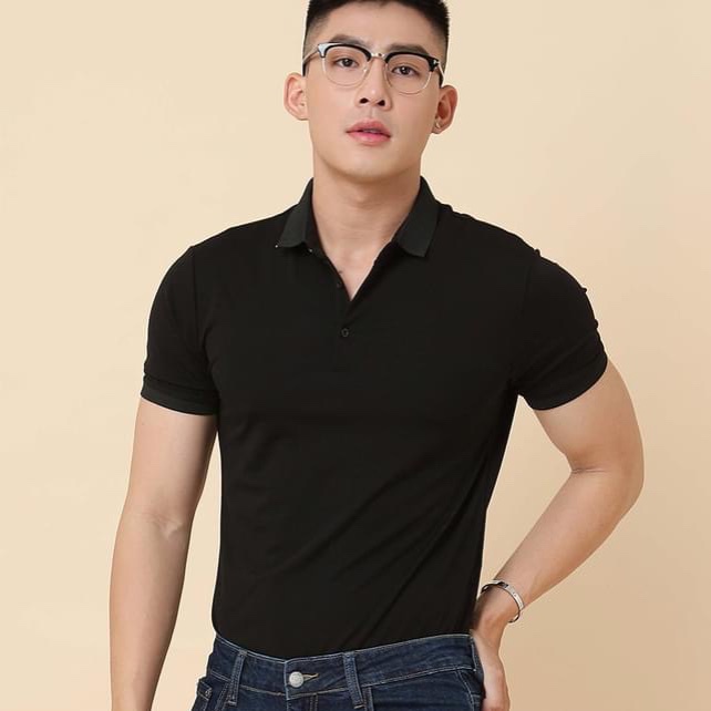 Áo POLO Nam SILAS Vải Cotton Cá Sấu Cao Cấp Hàng Xuất Xịn
