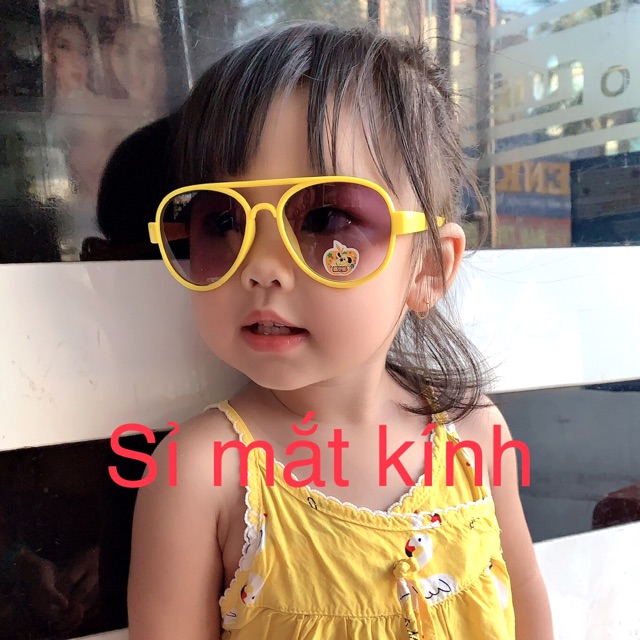 Kính Cho Bé Dáng Phi Công Kính Mát Uv400 Sành Điệu Cho Trẻ Em