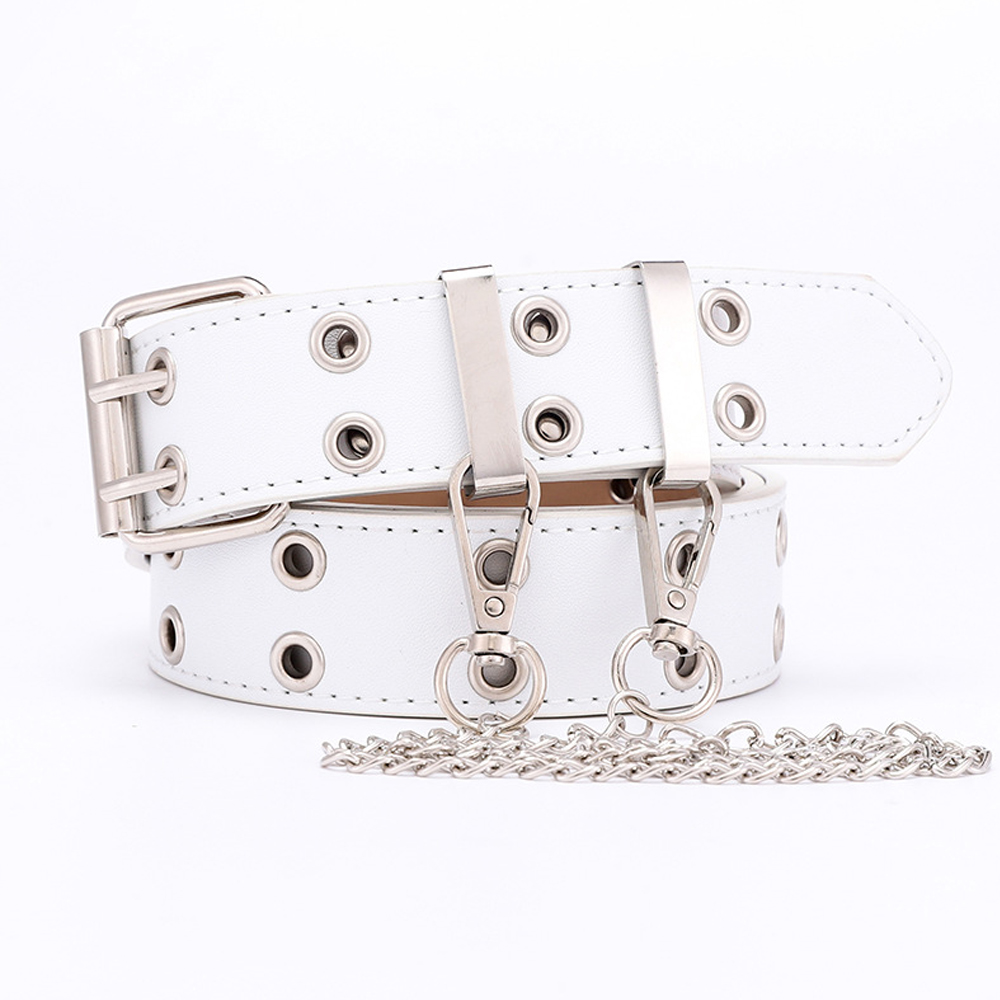 Thắt Lưng Da PU Khóa Kim Loại Nhiều Màu Thời Trang Cho Nữ