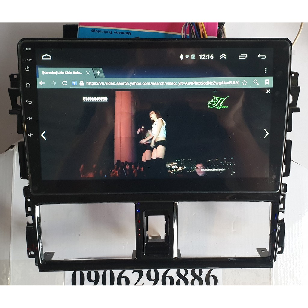 Màn hình DVD Android 4G Toyota Vios 2003-2020