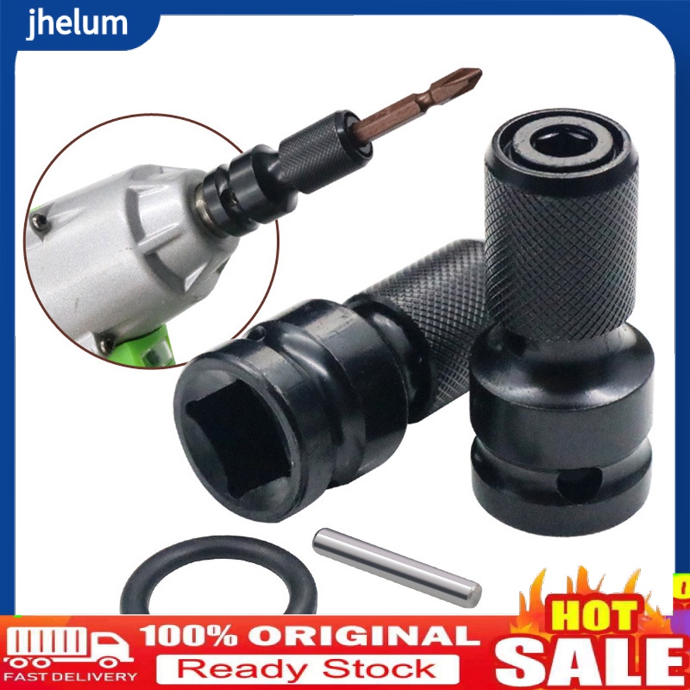 Đầu Nối Chuyển Đổi Ổ Đĩa 1/2inch Sang 1/4 Inch Hình Lục Giác Cho Xe Hơi