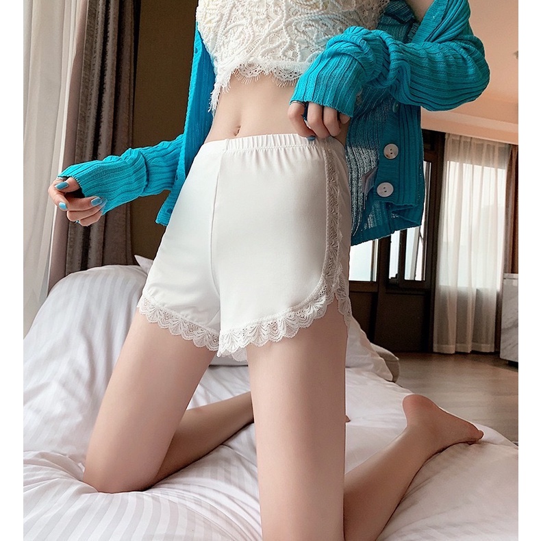 Quần Đùi Mặc Váy Viền Ren Chất Siêu Mềm Mịn Có Size | BigBuy360 - bigbuy360.vn