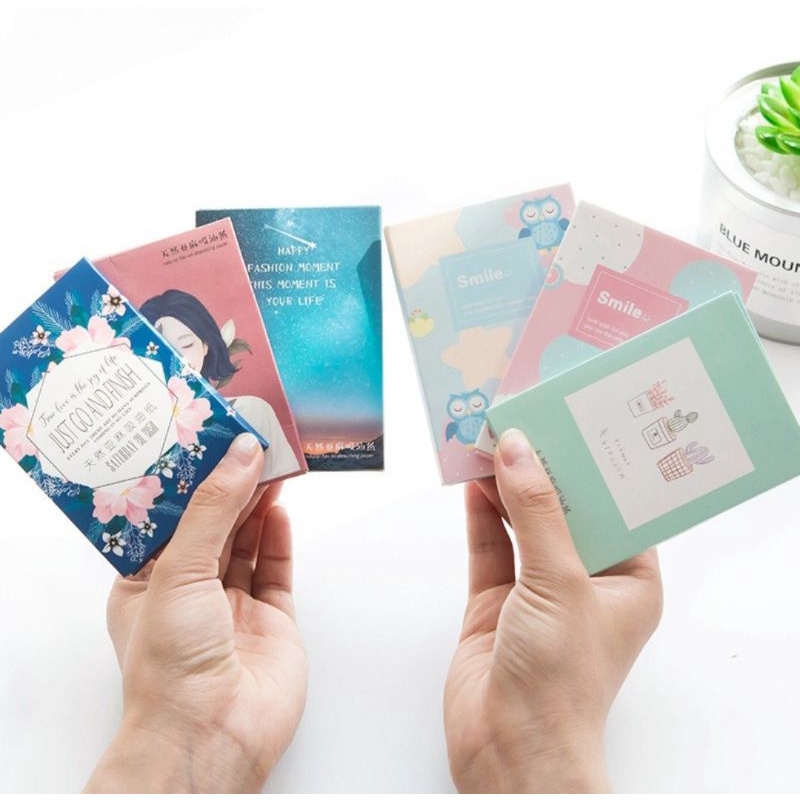 Set 50 giấy thấm dầu thấm hút hiệu quả, giảm bóng nhờn
