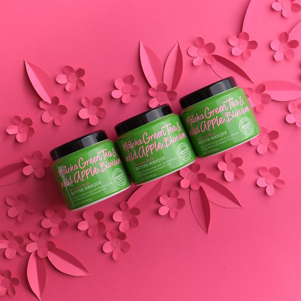 ‼️MẶT NẠ Ủ TÓC PHỤC HỒI NOT YOUR MOTHER NATURALS MATCHA GREEN TEA AND WILD APPLE BLOSSOM