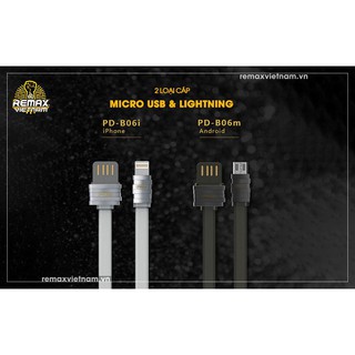 Cáp sạc Remax PD-B06 - BH 6 Tháng