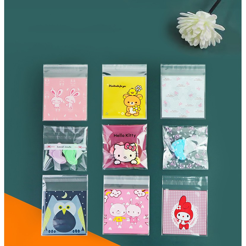 Set 20 Túi Ziplock Túi Đóng Gói Quà Tặng Xà Phòng/Bánh Quy,Sáp Thơm