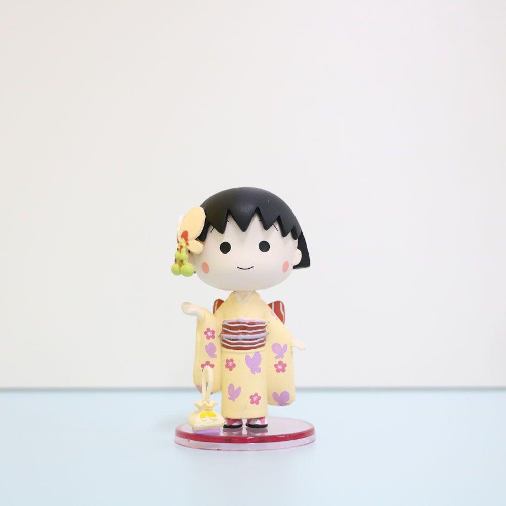 Set 6 Mô Hình Nhân Vật Phim Hoạt Hình Maruko Dễ Thương