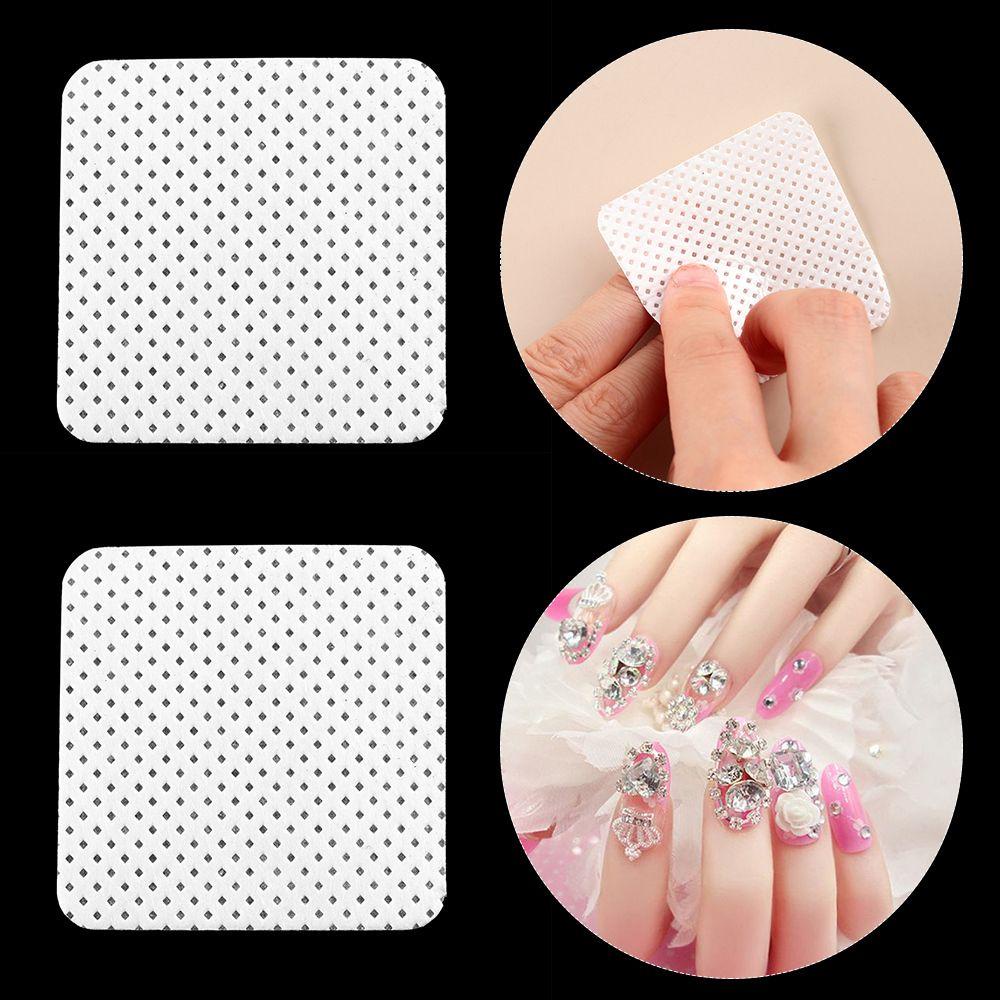 Bộ 200 Khăn Giấy Lau Móng Tay Màu Trắng