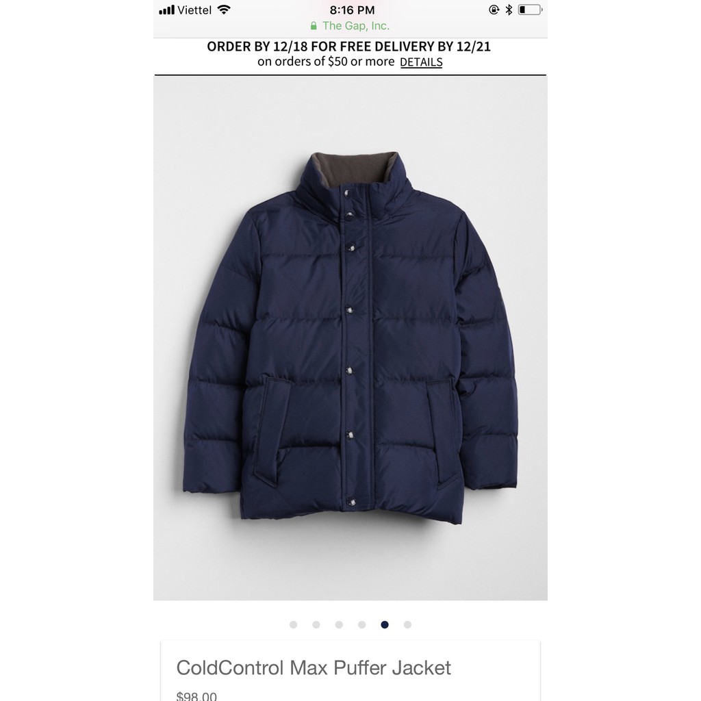 * Mã 7252: Áo phao #Gap