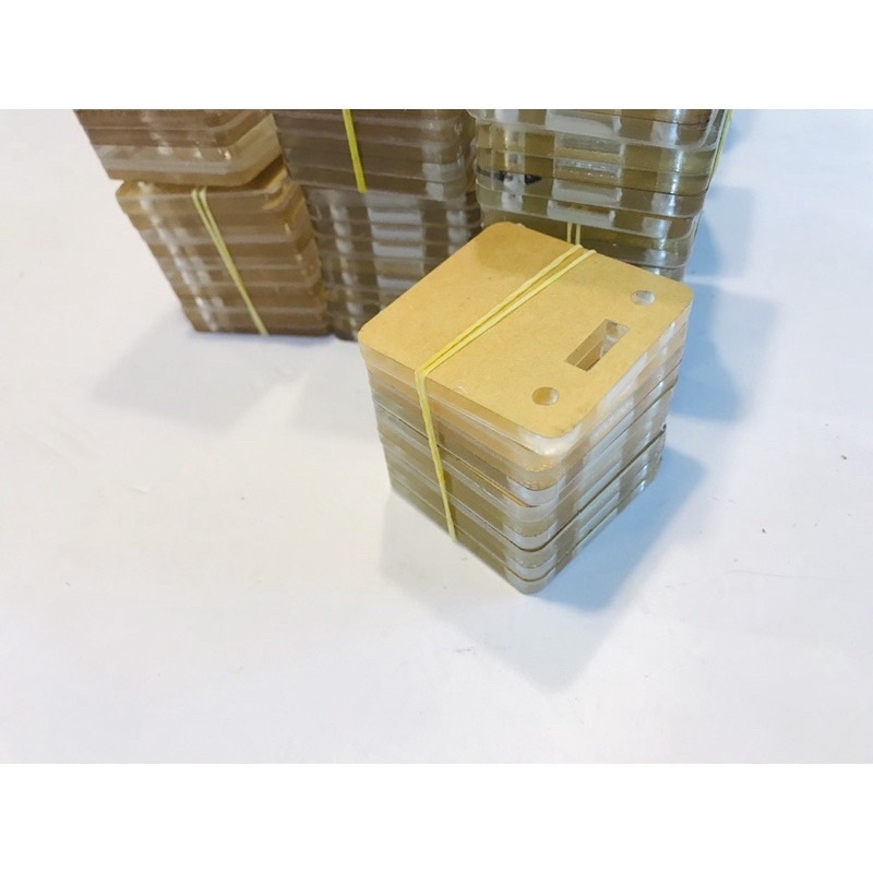 Miếng mica làm đèn led nháy theo nhạc - combo 10 miếng