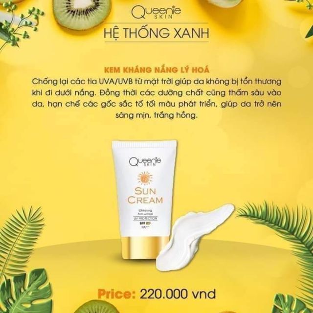 K3m chống nắng (sun cream)