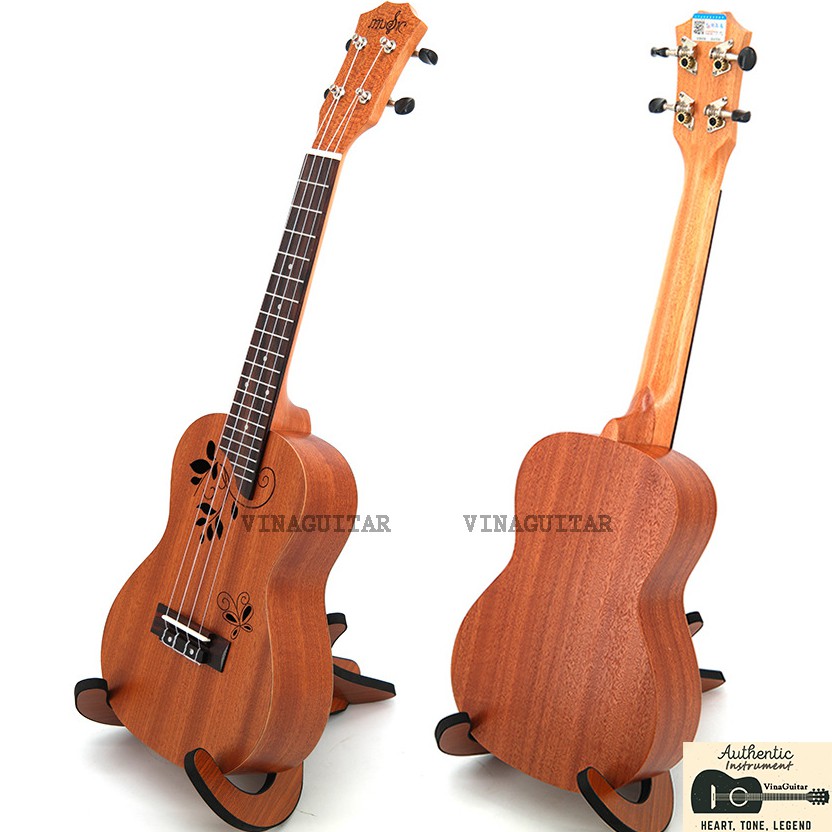 Đàn Ukulele Concert MUSIC GKC45 full gỗ mahagony