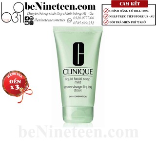 Sữa rửa mặt Clinique Liquid Facial Soap Mild 30ml