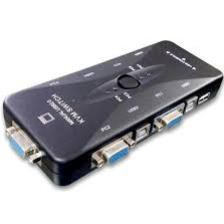 Bộ chia KVM Switch USB 1 ra 2, 1 ra 4. bảo hành 6 tháng.shopphukienvtq