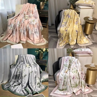 Siêu phẩm chăn hè thu / chăn hè lụa tencel 60s bông tơ tằm hàng cao cấp size 2mx2m3
