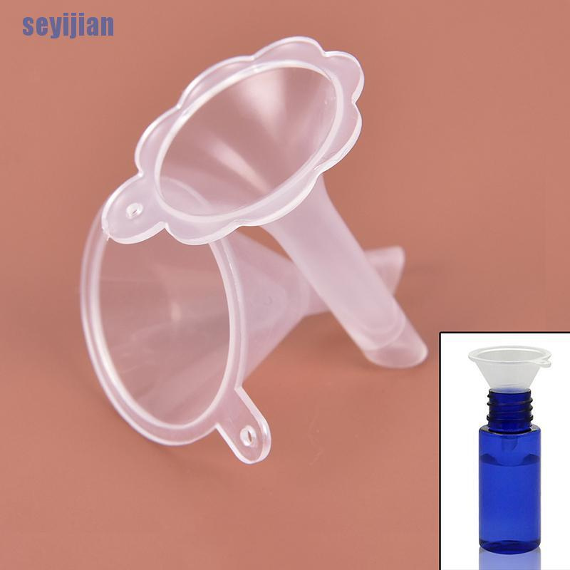 Set 2 Phễu Nhựa Nhỏ Dùng Chiết Dung Dịch Dầu / Nước Hoa Trong Phòng Thí Nghiệm