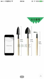 Bộ dụng cụ làm vườn mini 3 món