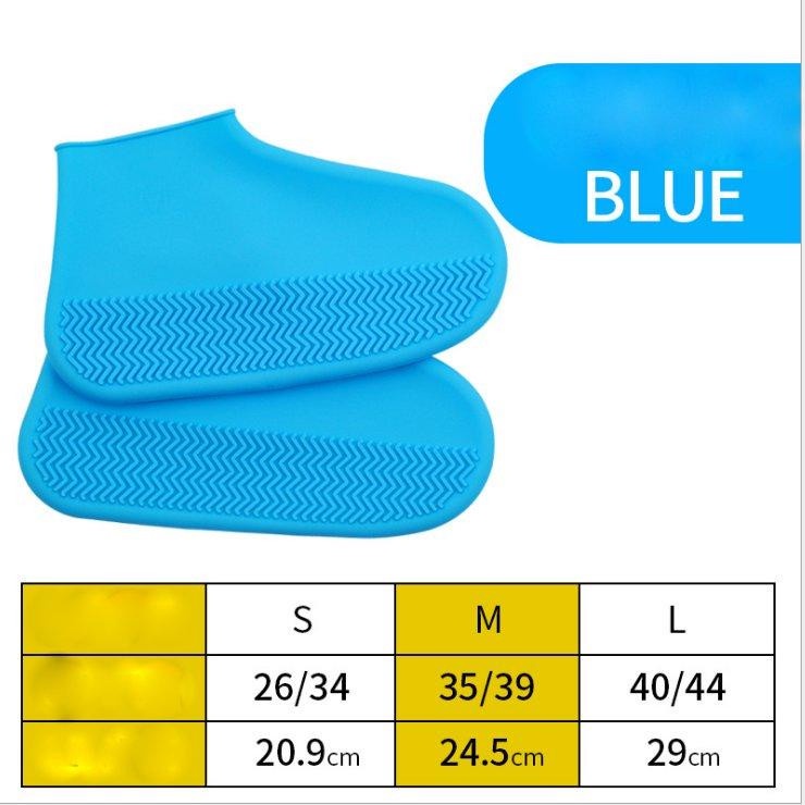 Bọc Giày Đi Mưa , Bọc đi mưa cho giày dạng ủng Bằng Silicon Chống Thấm Nước Cho Nam và Nữ, để chống trơn trượt