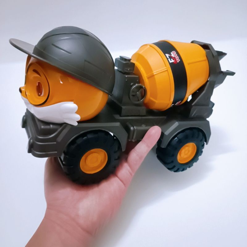 [SIÊU ĐẸP] Đồ chơi xe bồn công trường 28cm