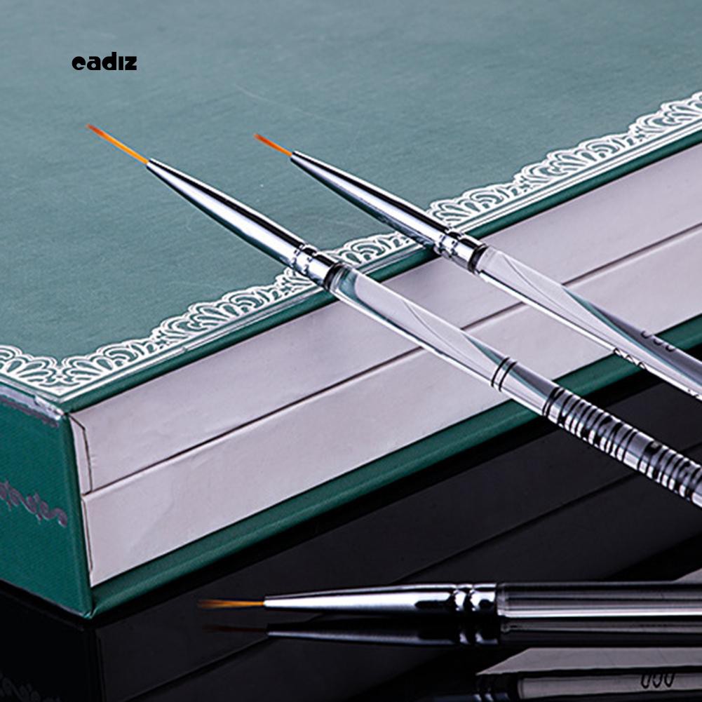 Set 3 bút vẽ trang trí móng tay tiện lợi 16.6cm x 1.1cm