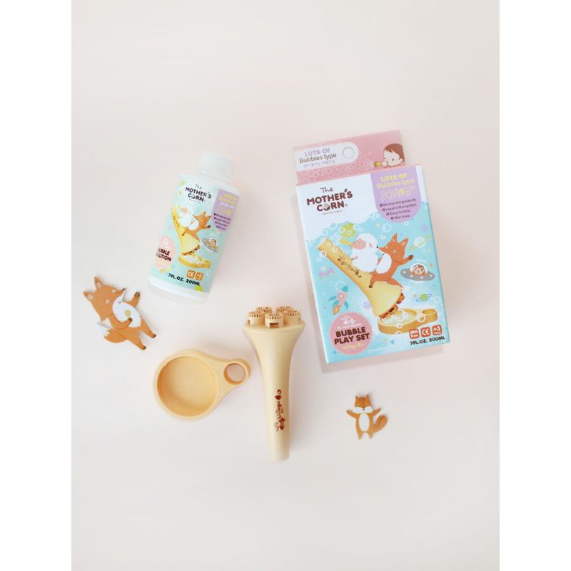SET ĐỒ CHƠI THỔI BONG BÓNG THE MOTHER'S CORN HÀN QUỐC