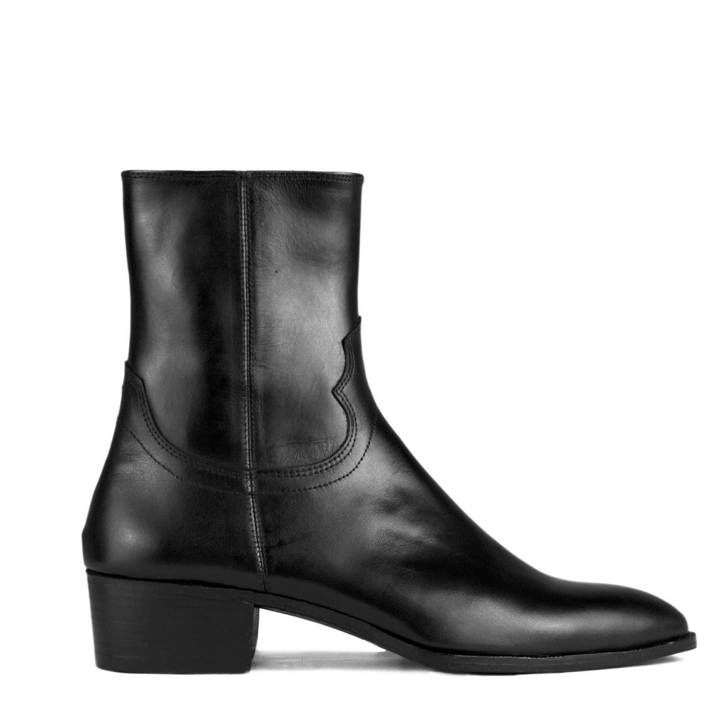 [ Cao cấp ] Lukas Boots da bò, Heel 4.5cm