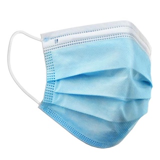 Khẩu trang vải không dệt kháng khẩn local brand trắng đen logo SAINT LOUIS KT01