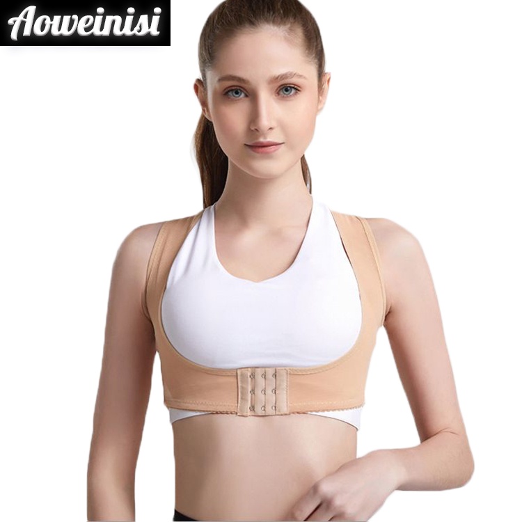 Đai đeo chỉnh tư thế lưng AOWEINISI thiết kế vô hình có thể điều chỉnh cho nữ