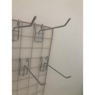 Móc cài inox 10 chiếc dài 10cm và 10 kẹp gỗ